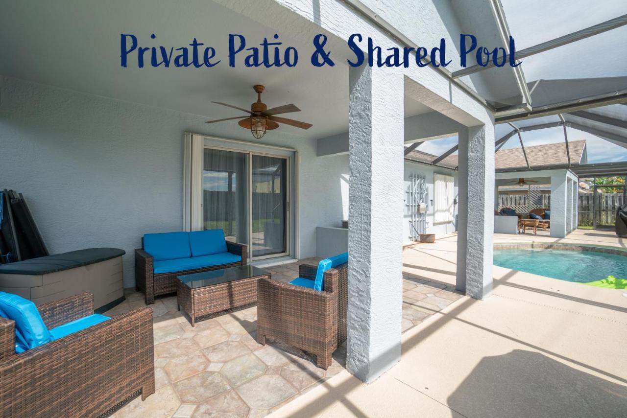 Serene Seaside Retreat - Dog Friendly - 2Br Townhouse With Shared Heated Pool Steps To Paradise Beach! Melbourne Dış mekan fotoğraf